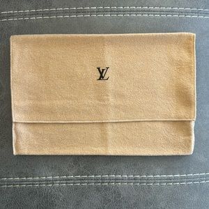 Vintage LV dustbag.